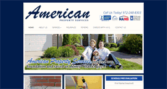 Desktop Screenshot of americanpropertyservices.net